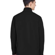 Back view of Men’s Three-Layer Fleece Bonded Performance Soft Shell Jacket