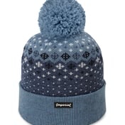 Back view of The Baniff Cuffed Beanie