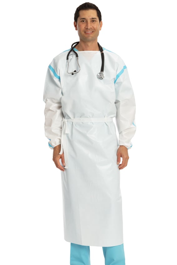 Front view of Port Authority® Disposable Isolation Gown