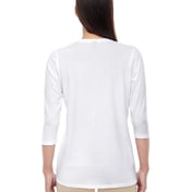 Back view of Ladies’ Perfect Fit™ Bracelet-Length V-Neck Top