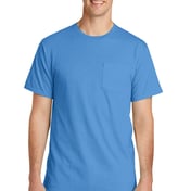Front view of Beach Wash® Garment-Dyed Pocket Tee