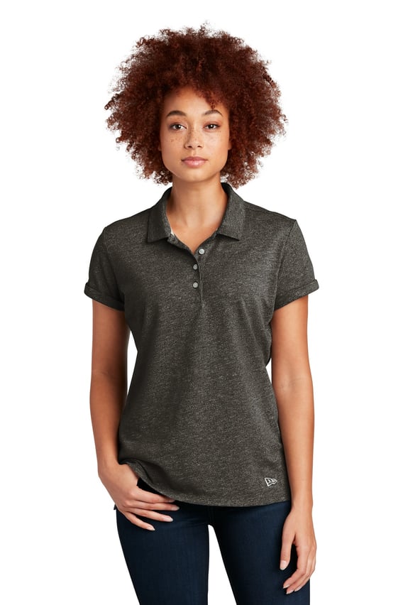 Front view of Women’s Slub Twist Polo