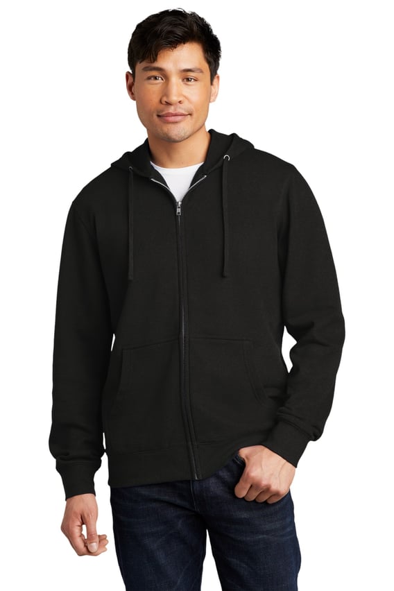 Front view of V.I.T. Fleece Full-Zip Hoodie
