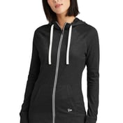 Front view of Women’s Sueded Cotton Blend Full-Zip Hoodie