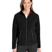 Front view of CrownLux Performance® Ladies’ Fleece Full-Zip