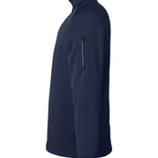 Side view of Fusion ChromaSoft™ Fleece Quarter-Zip Pullover