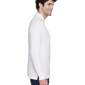 Side view of Men’s Tall Pinnacle Performance Long-Sleeve Piqué Polo