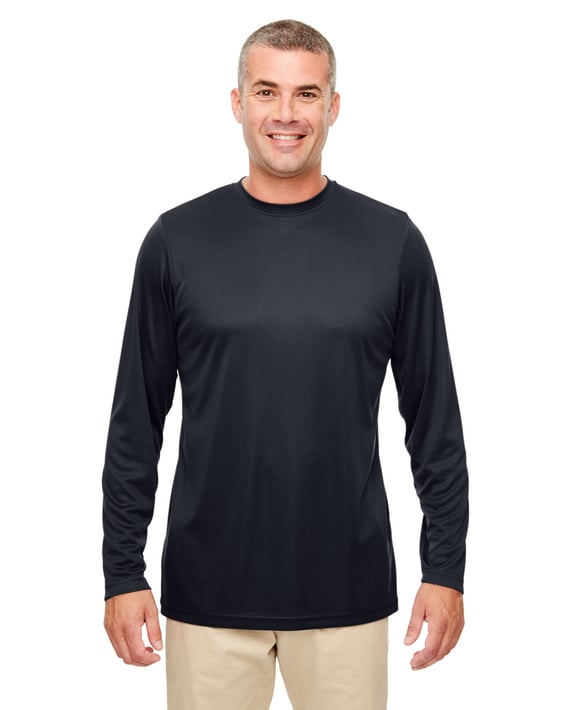 Front view of Men’s Cool & Dry Performance Long-Sleeve Top