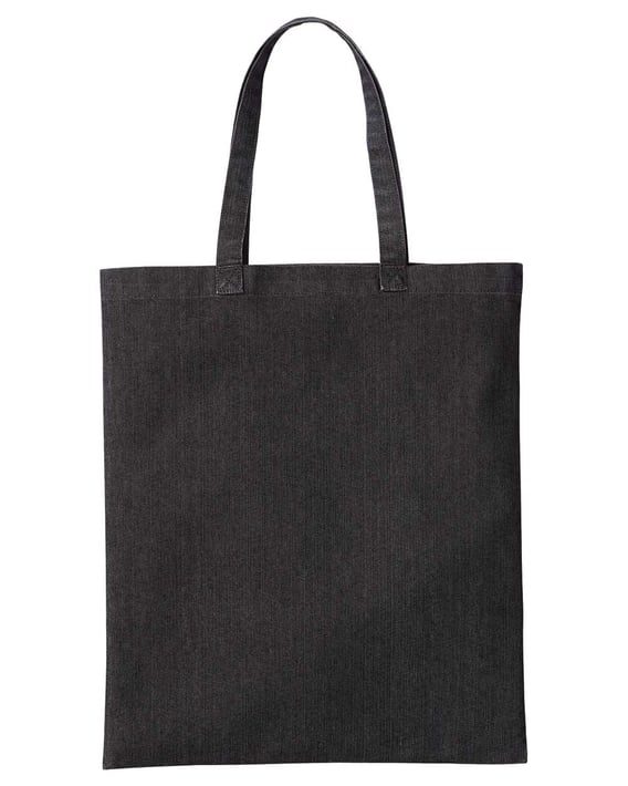 Front view of Denim Tote Bag
