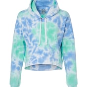 Front view of Women’s Crop Hooded Sweatshirt