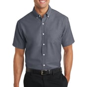 Front view of Short Sleeve SuperPro Oxford Shirt