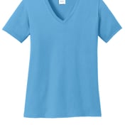Front view of Women’s Core Cotton V-Neck Tee