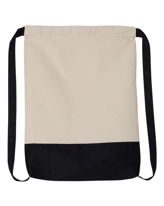 Front view of Drawstring Backpack