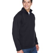 Side view of Bristol Sweater Fleece Quarter-Zip Pullover