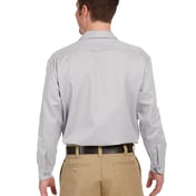 Back view of Unisex Long-Sleeve Work Shirt