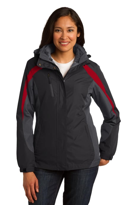 Front view of Women's Colorblock 3-in-1 Jacket