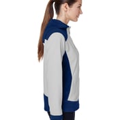 Side view of Ladies’ Rally Colorblock Microfleece Jacket
