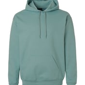 Front view of Softstyle® Midweight Hooded Sweatshirt