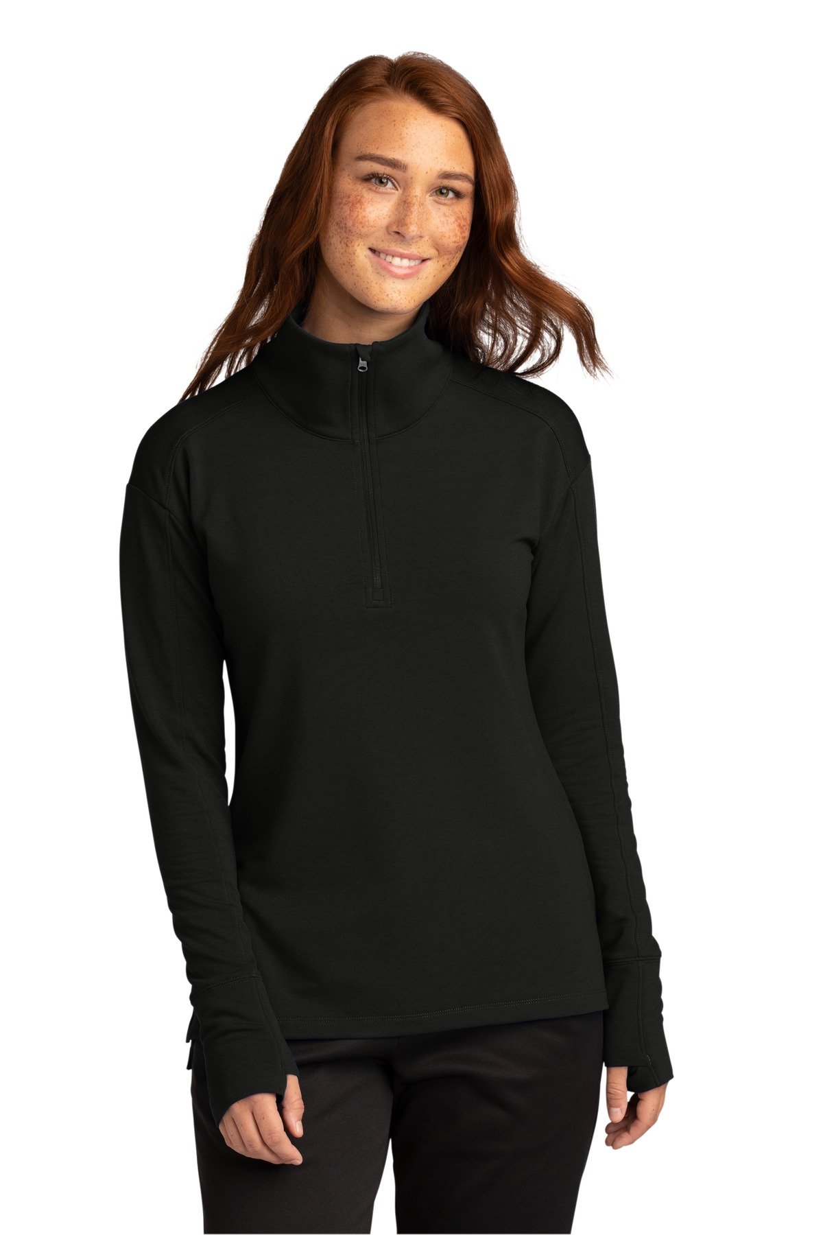 Front view of Women’s Sport-Wick® Flex Fleece 1/4-Zip
