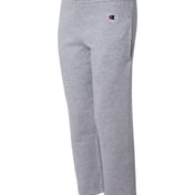Side view of Powerblend® Youth Open-Bottom Sweatpants With Pockets
