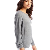 Side view of Ladies’ Slouchy Eco-Jersey™ Pullover