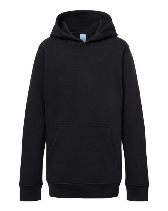 Front view of Youth Triblend Fleece Hooded Sweatshirt