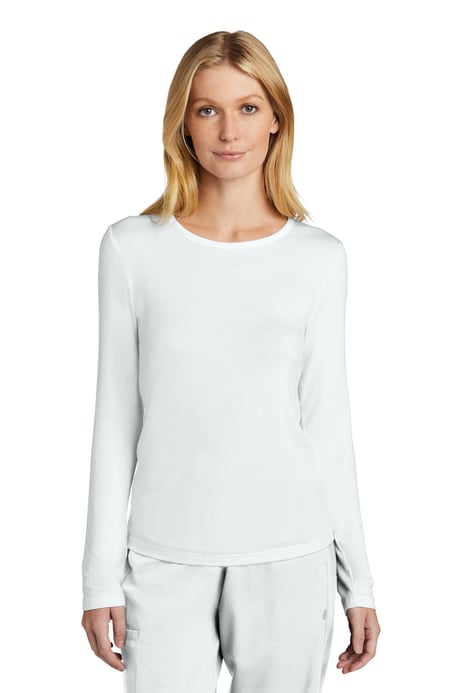 Front view of Wink Women's Long Sleeve Layer Tee