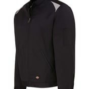 Side view of Insulated Colorblocked Jacket