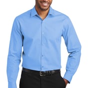 Front view of Slim Fit Carefree Poplin Shirt