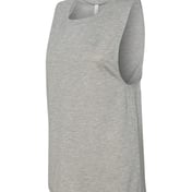 Side view of Women’s Flowy Scoop Muscle Tank