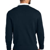 Back view of Easy Care V-Neck Sweater