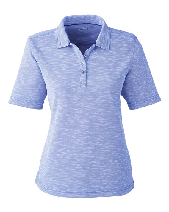 Front view of Women’s Sun Surfer Slub Polo