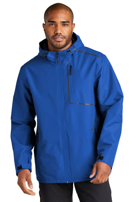 Front view of Collective Tech Outer Shell Jacket
