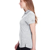 Side view of Ladies’ Icon Heather Polo