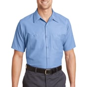 Front view of Short Sleeve Industrial Work Shirt
