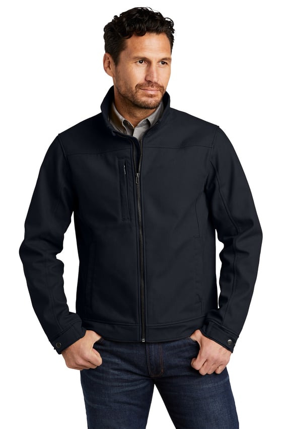 Front view of Duck Bonded Soft Shell Jacket