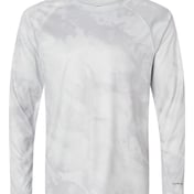 Front view of Cabo Camo Performance Long Sleeve T-Shirt
