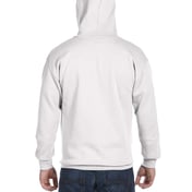 Back view of Adult Full-Zip Hooded Fleece