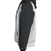 Side view of Youth Sport Athletic Fleece Hooded Sweatshirt
