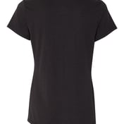 Back view of Perfect-T Women’s Triblend V-Neck T-Shirt