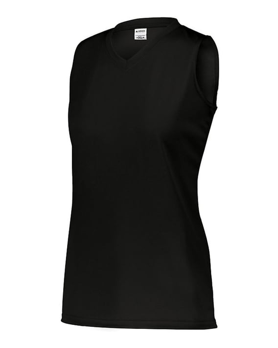 Side view of Girls’ Sleeveless Wicking Attain Jersey