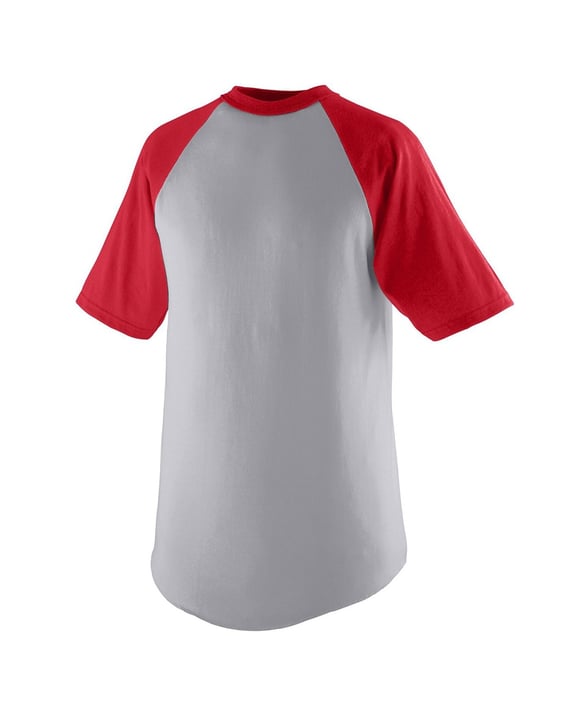 Front view of Youth Short-Sleeve Baseball Jersey