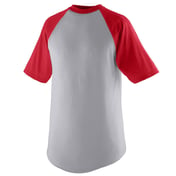 Front view of Youth Short-Sleeve Baseball Jersey