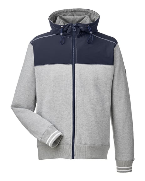 Front view of Navigator Fleece Hooded Full-Zip Jacket