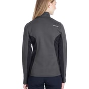 Back view of Ladies’ Constant Full-Zip Sweater Fleece Jacket