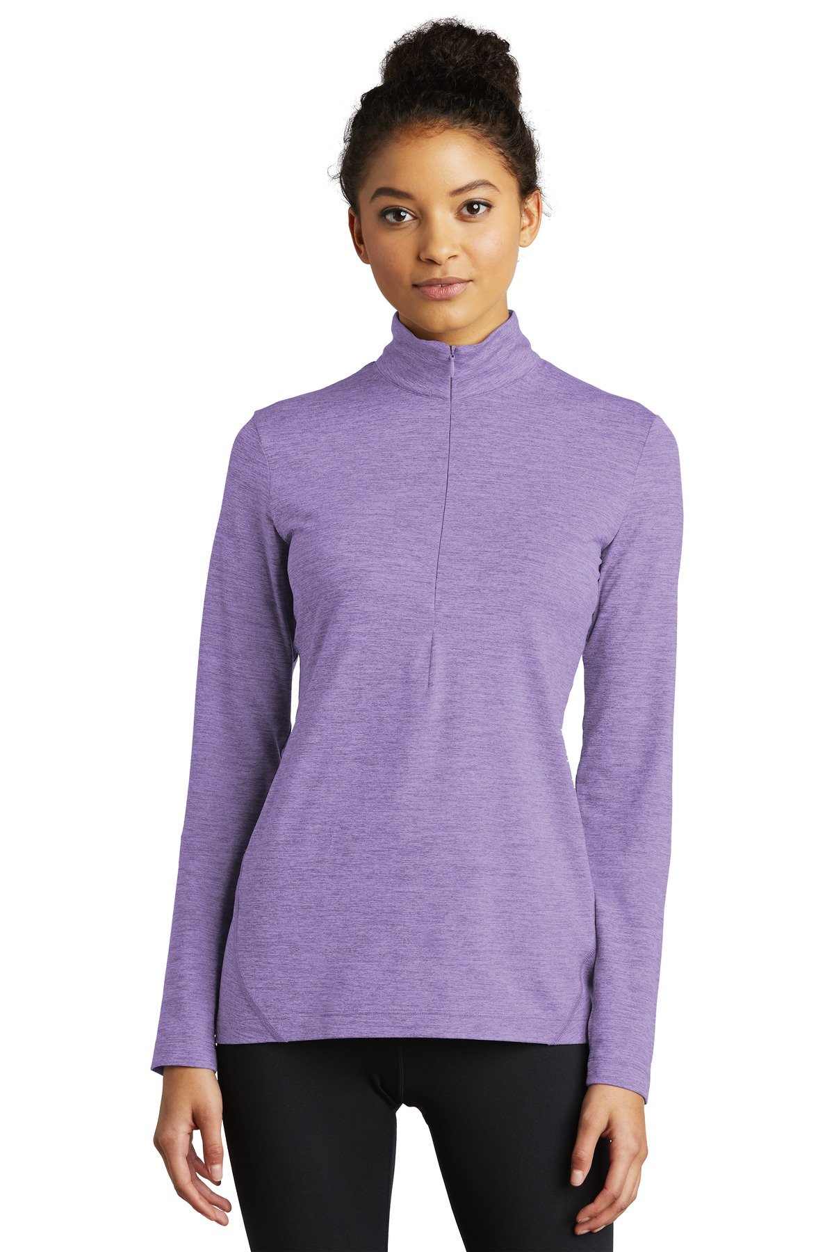 Front view of Ladies Exchange 1.5 Long Sleeve 1/2-Zip