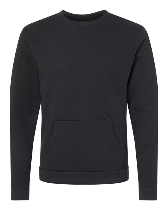 Front view of Santa Barbara Pocket Crewneck Sweatshirt