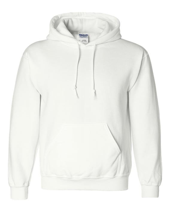 Front view of DryBlend® Hooded Sweatshirt