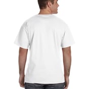 Back view of Adult HD Cotton™ V-Neck T-Shirt