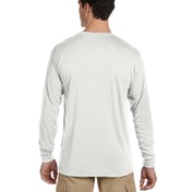 Back view of Adult DRI-POWER® SPORT Long-Sleeve T-Shirt